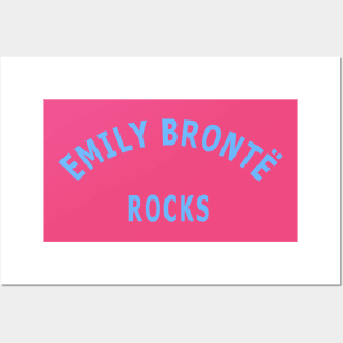 Emily Brontë Rocks Posters and Art